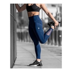 Virus Pinstripe 2 Tech Pants / Athletic Leggings